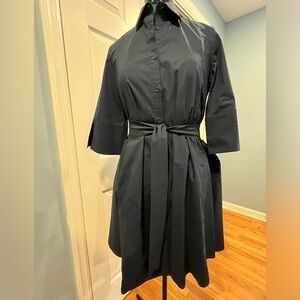 Navy shirtdress by Amanda Uprichard